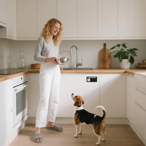 Dog Feeding Reminder Sign with Magnet