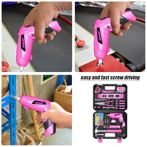 Pink Home Tool Set for Women