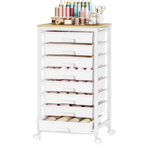 Rolling Cart with Drawers