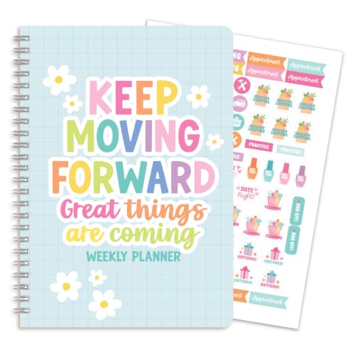 Spiral Weekly Planner Undated