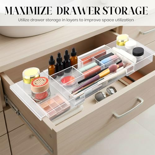 Shallow Expandable Drawer Organizer