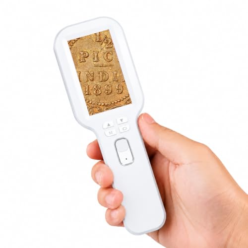 Handheld Digital Microscope 500X with Dual Lens&3" Screen