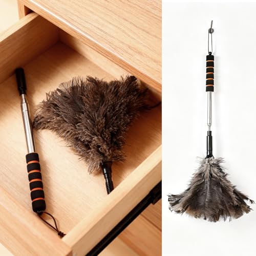Extendable Lambswool Duster with Bendable Anti