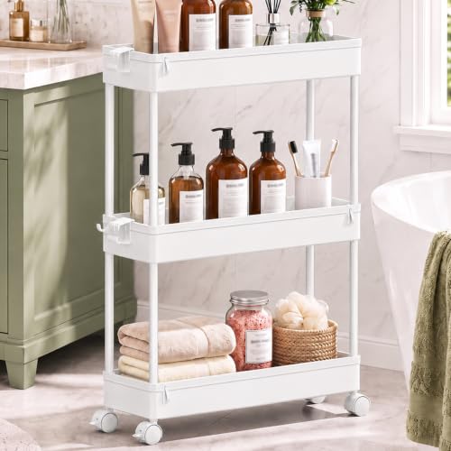 Slim Rolling Storage Cart