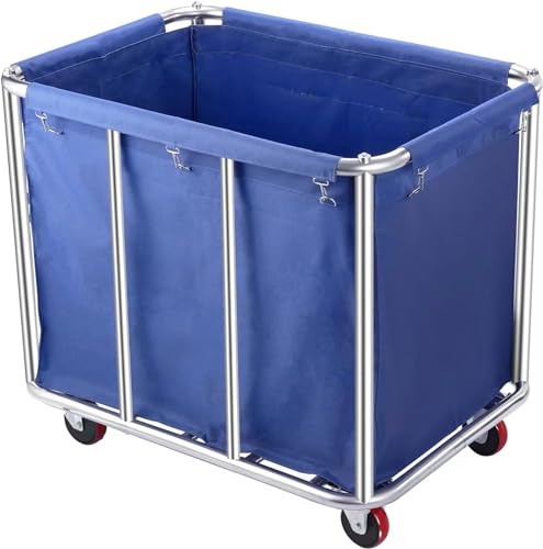 Commercial Laundry Cart with Wheels