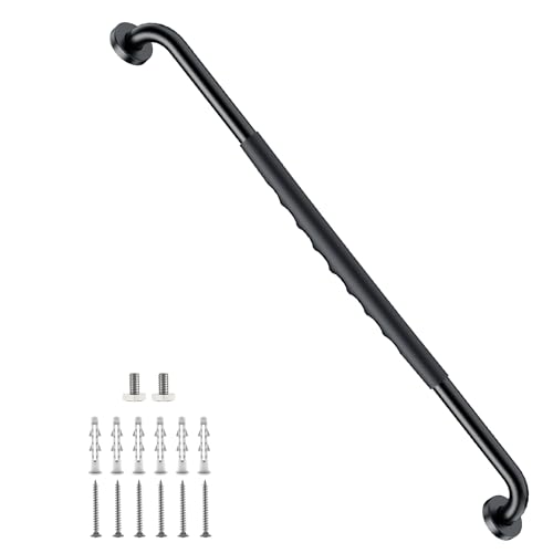 Shower Grab Bar with Rubber Grip