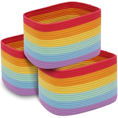 Cotton Rope Baskets for Organizing