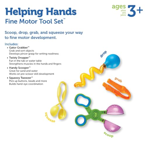 Helping Hands Fine Motor Tool Set Toy