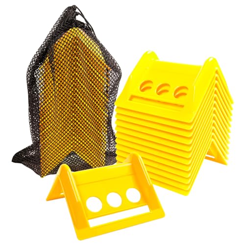 24 Pack 4" Flatbed Edge Protectors with Carrying Case