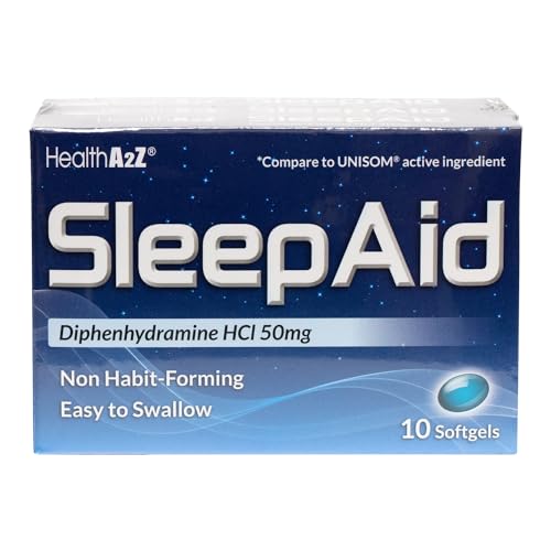 Sleep Aid Diphenhydramine Softgels