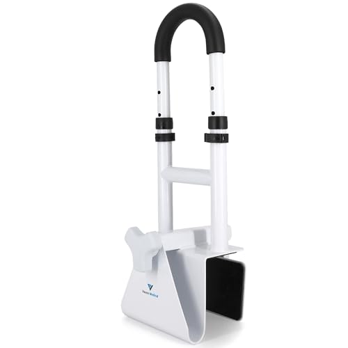 Adjustable Bathtub Safety Rail Shower Grab Bar Handle