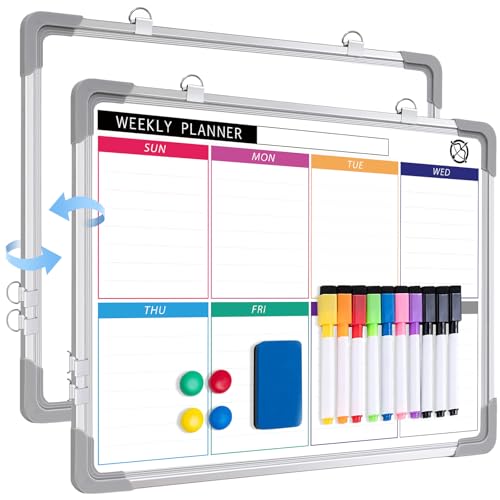 Small Dry Erase Board for Wall with Calendar