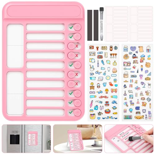 Dry Erase Chore Chart Chore Checklist Slider to Do List Board
