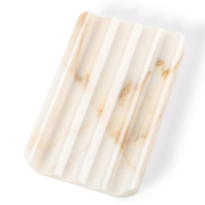 Natural Marble Soap Dish for Shower