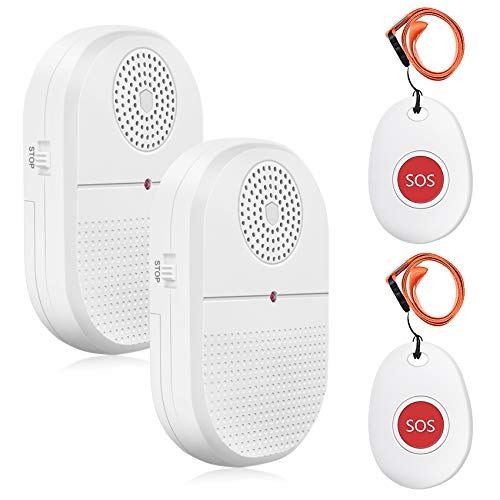 Wireless Caregiver Pager Call Button Nurse Alert System Call Bell for Home