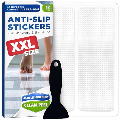 XXL Anti Slip Shower Stickers 12 PCS Parent