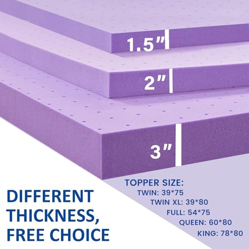 Gel Memory Foam Mattress Topper