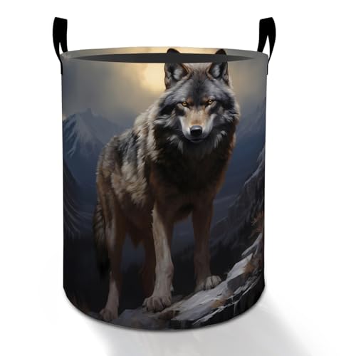 Miniature Schnauzer Laundry Basket Hamper for Boys Girls Kids Adults
