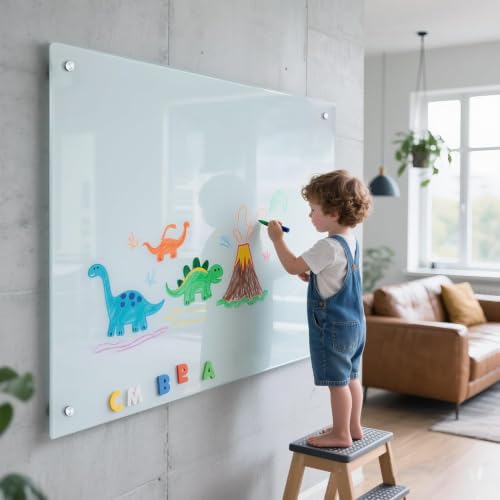 Magnetic Glass Whiteboard