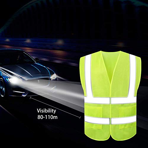 High Visibility Safety Vest 10 Pack