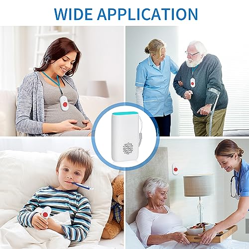 Wireless Caregiver Pager Nurse Alert System SOS Call Button