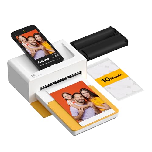 Dock Plus 4x6” Portable Instant Photo Printer