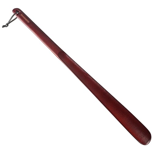 Wooden Shoe Horn Long Handle 23.6" for Seniors Helper