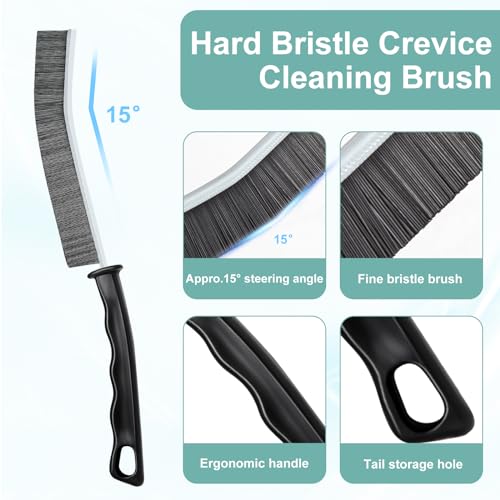 Hard Bristled Crevice Cleaning Brush