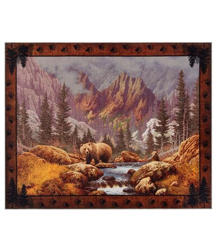 Rustic Cabin Area Rug