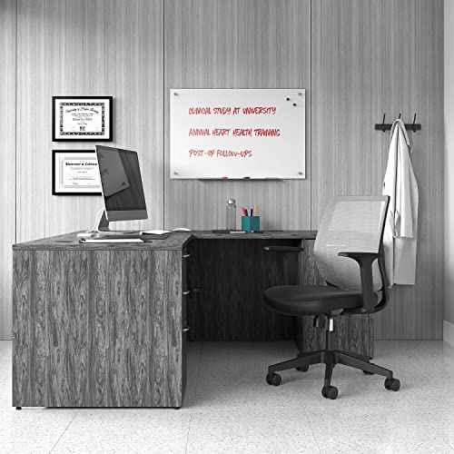 Staples Magnetic Tempered Glass Dry Erase Board