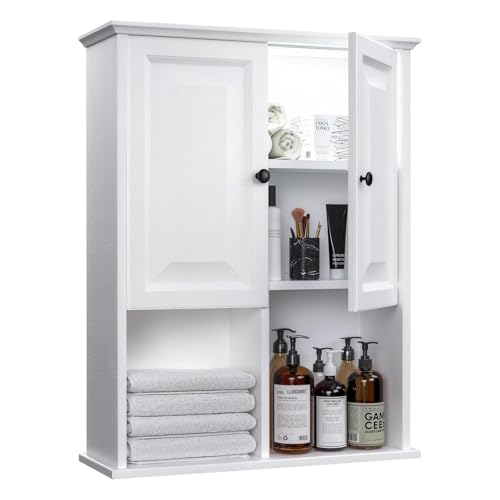 Bathroom Wall Cabinet with Motion Sensor Light
