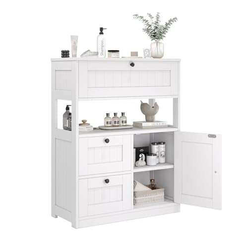 Modern Bathroom Floor Storage Cabinet