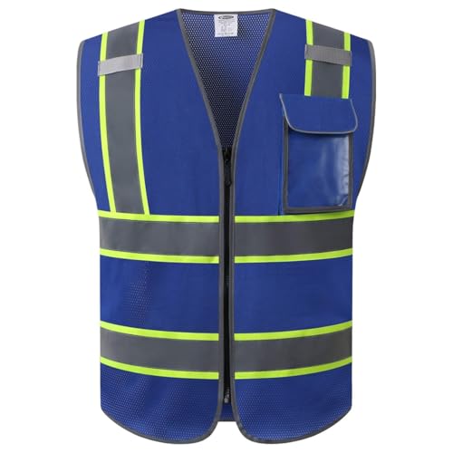 Hi Vis Multiple Pockets Lite MESH Lining Meets ANSI