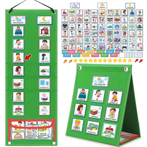 Visual Schedule Chart for Kids with Autism