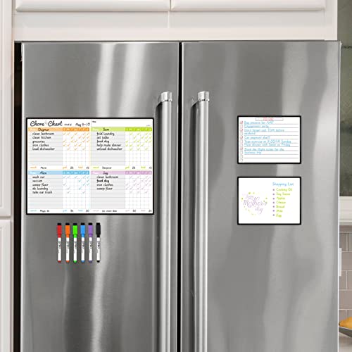 Magnetic Dry Erase Chore List Board