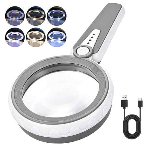 45X Magnifying Glass with Light