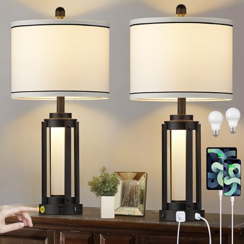 Table Lamps Set of 2