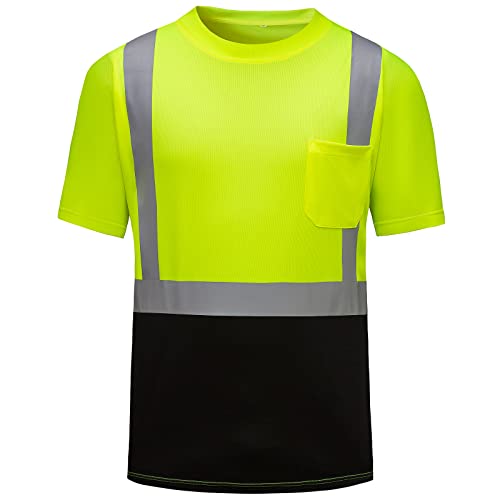 High Visibility Shirts Quick Dry Safety T Shirts