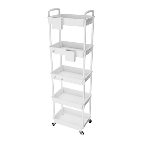 3 Tier Rolling Cart with Drawer