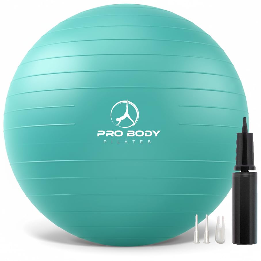 Yoga Ball Vibrant Colors Exercise Ball