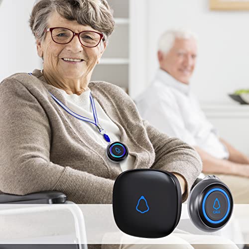 Wireless Caregiver Call Button for Elderly at Home