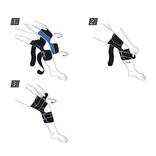 Sports Edition Knee Brace Adjustable Horseshoe