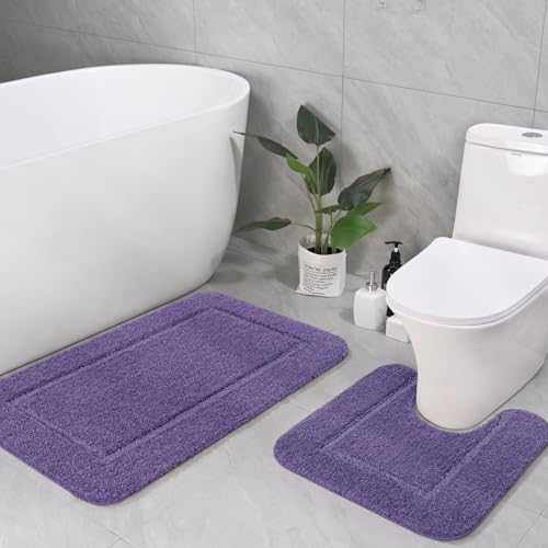 Bathroom Rug Set 2 Piece
