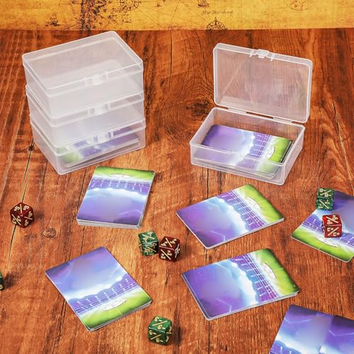 Playing Card Boxes Clear Plastic Deck Cases