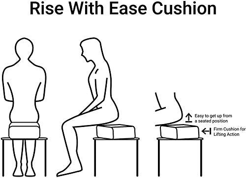 Comfort Finds Rise with Ease Seat Cushion