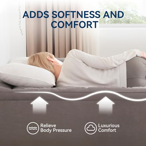 Dual Layer Memory Foam Mattress Topper