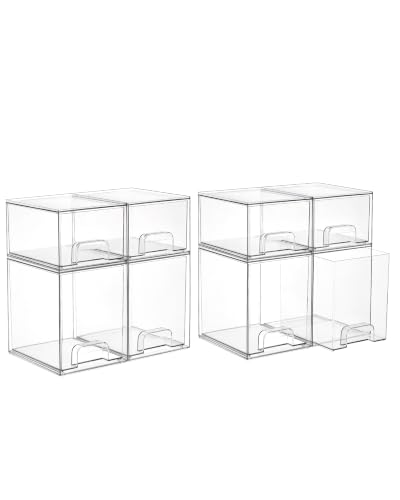 Stackable Storage Drawers Set