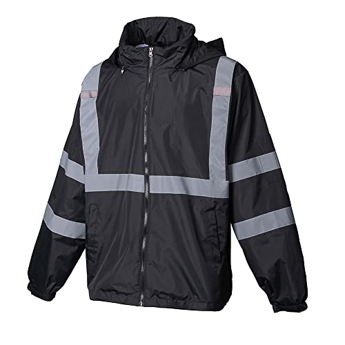 High Visibility Reflective Safety Jacket Reflective Jacket for Men Hi Vis Construction Jackets