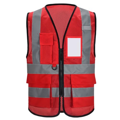 High Vis Safety Vest Reflective Strips