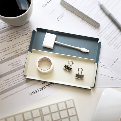 Aluminum Organizer Tray for Desk & Entryway